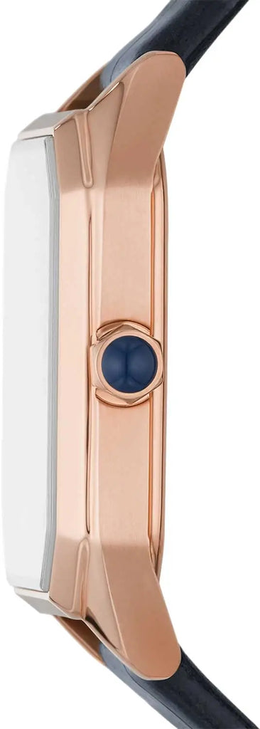 Emporio Armani Gioia Quartz Mother of Pearl Blue Dial Blue Leather Strap Watch For Women - AR11426 Buy Now By Emporio Armani