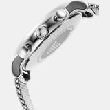 Emporio Armani Luigi Chronograph Quartz Black Dial Silver Mesh Bracelet Watch For Men - AR11429 Buy Now By Emporio Armani