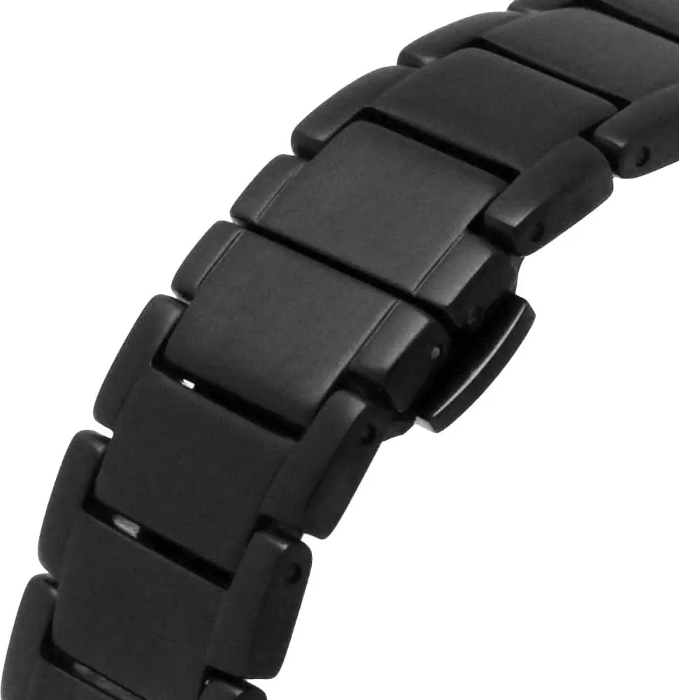 Emporio Armani Mario Chronograph Green Dial Black Steel Strap Watch For Men - AR11472 Buy Now By Emporio Armani