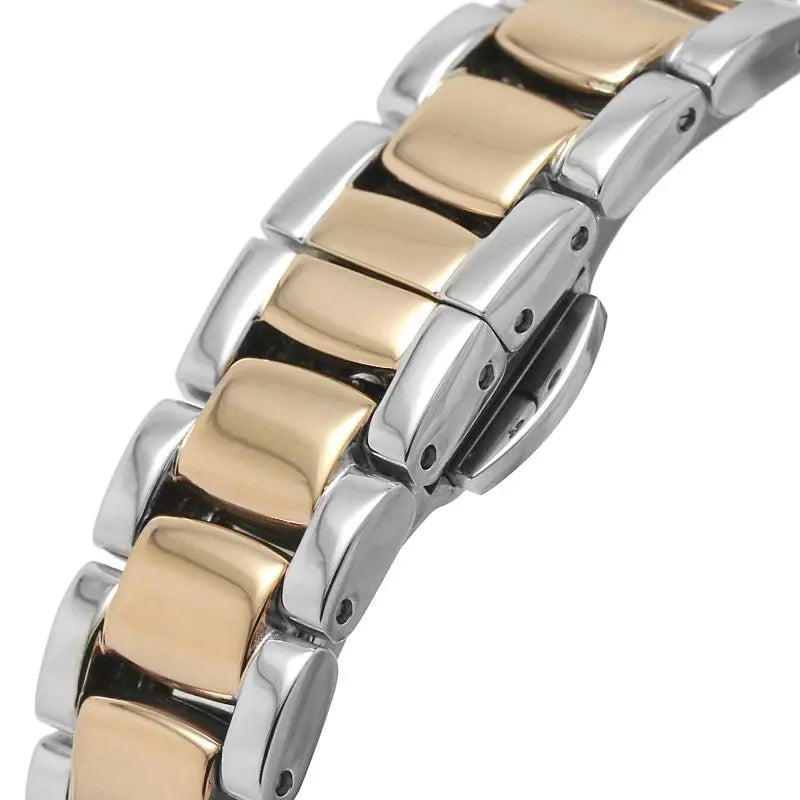 Emporio Armani Cleo Mother of Pearl Dial Two Tone Steel Strap Watch For Women - AR11499 Buy Now By Emporio Armani