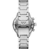 Emporio Armani Diver Chronograph Green Dial Silver Steel Strap Watch For Men - AR11500 Buy Now By Emporio Armani