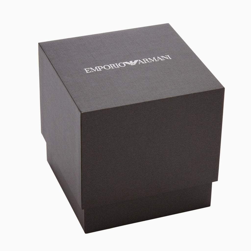 Emporio Armani Federica Three-Hand Date Blue Dial Silver Steel Strap Watch For Women - AR11593 Buy Now By Emporio Armani