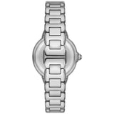 Emporio Armani Mia Three Hand Crystals Blue Dial Silver Steel Strap Watch For Women - AR11630 Buy Now By Emporio Armani