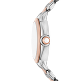 Emporio Armani Mia Three-Hand Analog Crystal Silver Dial Two Tone Steel Strap Watch For Women - AR11643 Buy Now By Emporio Armani