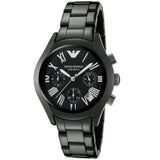 Emporio Armani Black Ceramic Dial Ceramic Strap Watch For Women - AR1401 Buy Now By Emporio Armani