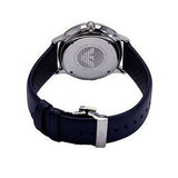 Emporio Armani Analog Quartz Blue Dial Blue Leather Strap Watch For Men - AR1647 Buy Now By Emporio Armani