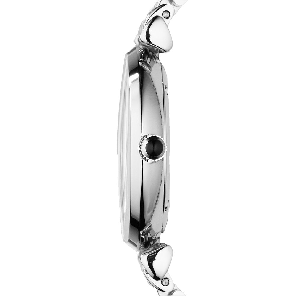 Emporio Armani T Bar Mother of Pearl Dial Steel Strap Watch For Women - AR1682 Buy Now By Emporio Armani