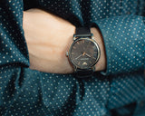 Emporio Armani Classic Quartz Black Dial Black Leather Strap Watch For Men - AR1692 Buy Now By Emporio Armani