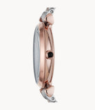 Emporio Armani Gianni T Bar Grey Dial Two Tone Stainless Steel Watch For Women - AR1725 Buy Now By Emporio Armani