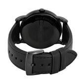 Emporio Armani Classic Black Dial Black Leather Strap Watch For Men - AR1732 Buy Now By Emporio Armani