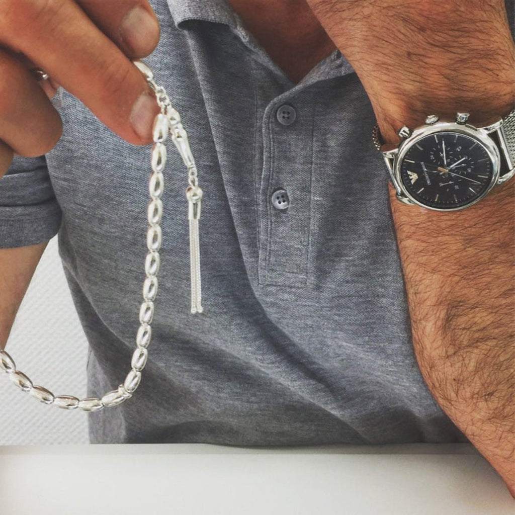 Emporio Armani Classic Chronograph Black Dial Silver Mesh Bracelet Watch For Men - AR1808 Buy Now By Emporio Armani