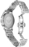 Emporio Armani Classic Silver Dial Silver Steel Strap Watch For Men - AR1867 Buy Now By Emporio Armani