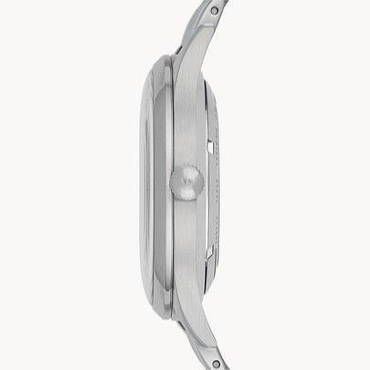 Emporio Armani Meccanico Skeleton Silver Dial Silver Steel Strap Watch For Men - AR1945 Buy Now By Emporio Armani