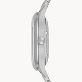 Emporio Armani Meccanico Skeleton Silver Dial Silver Steel Strap Watch For Men - AR1945 Buy Now By Emporio Armani