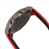 Emporio Armani Luigi Chronograph Black Dial Red Leather Strap Watch For Men - AR1971 Buy Now By Emporio Armani