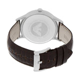 Emporio Armani Renato Classic Brown Dial Brown Leather Strap Watch For Men - AR2413 Buy Now By Emporio Armani