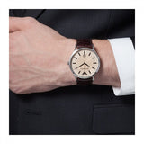Emporio Armani Classic Quartz Brown Dial Brown Leather Strap Watch For Men - AR2427 Buy Now By Emporio Armani