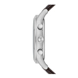 Emporio Armani Renato Chronograph Grey Dial Brown Leather Strap Watch For Men - AR2513 Buy Now By Emporio Armani