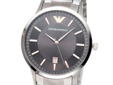 Emporio Armani Renato Quartz Grey Dial Silver Steel Strap Watch For Men - AR2514 Buy Now By Emporio Armani