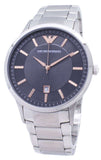 Emporio Armani Renato Quartz Grey Dial Silver Steel Strap Watch For Men - AR2514 Buy Now By Emporio Armani
