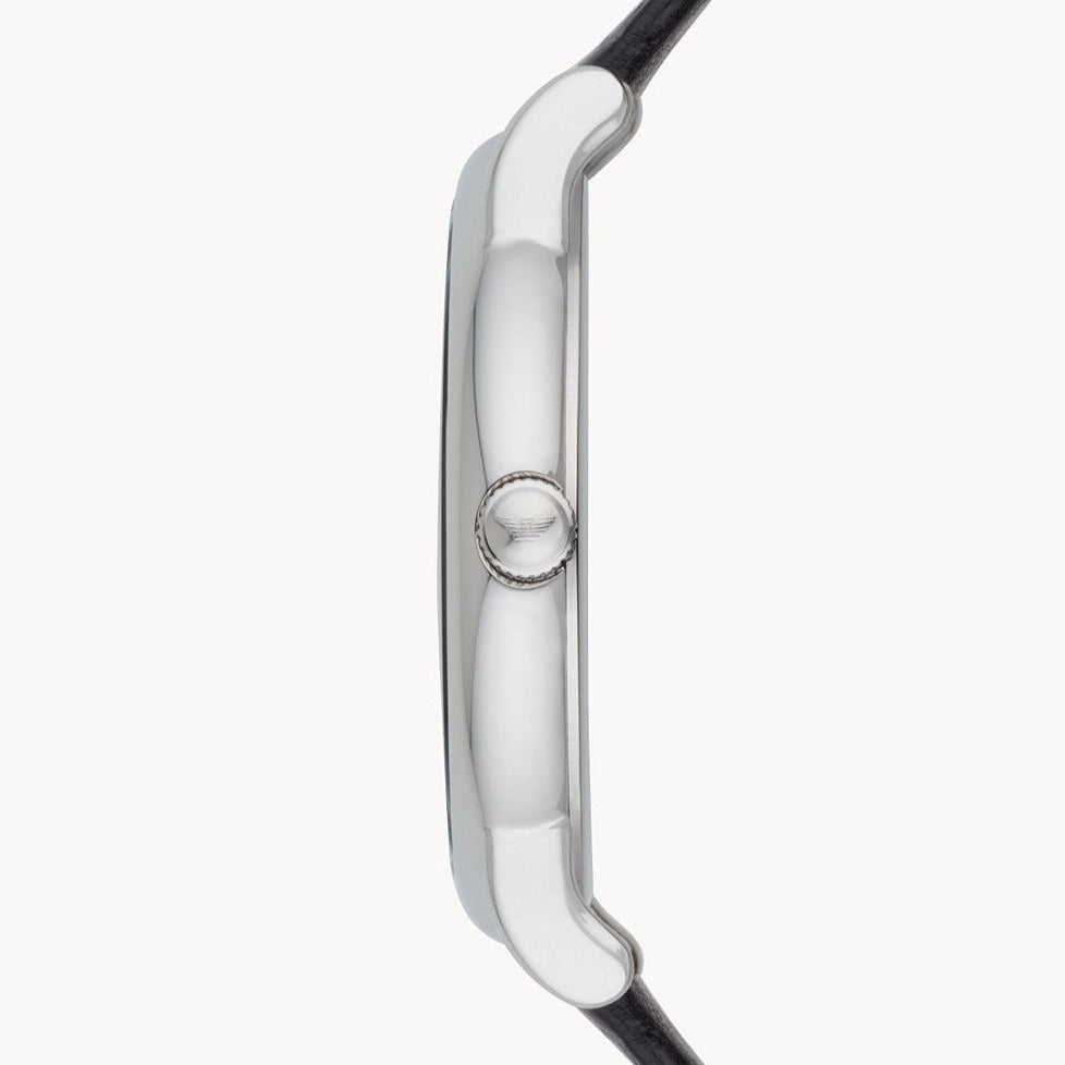 Emporio Armani Luigi Quartz Black Dial Black Leather Strap Watch For Men - AR2500 Buy Now By Emporio Armani