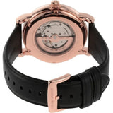 Emporio Armani Luigi Automatic Silver Dial Black Leather Strap Watch For Men - AR60013 Buy Now By Emporio Armani