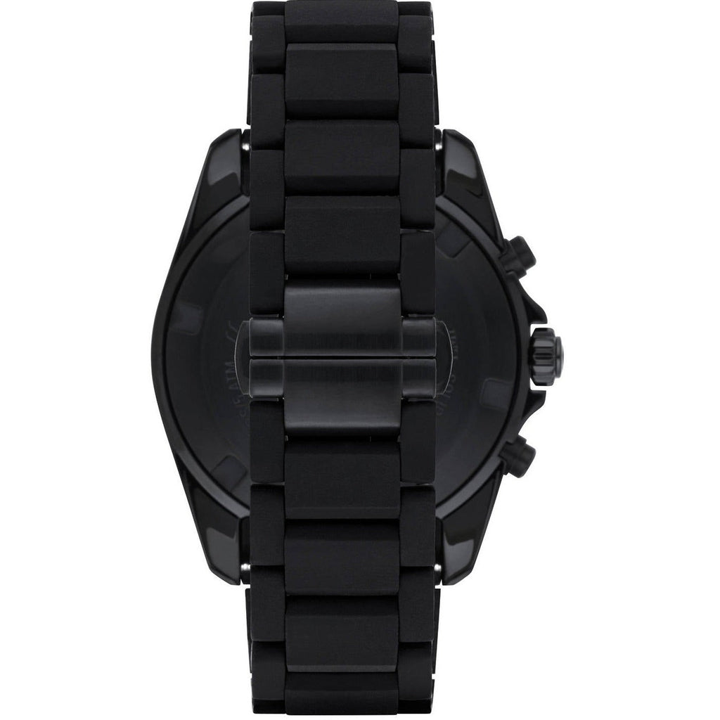 Emporio Armani Sigma Chronograph Blue Dial Black Silicone Strap Watch For Men - AR6121 Buy Now By Emporio Armani