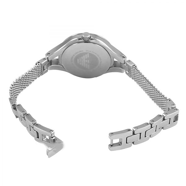Emporio Armani Quartz Silver Dial Silver Steel Strap Watch For Women - AR7361 Buy Now By Emporio Armani
