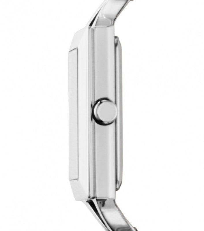 Emporio Armani Chiara Analog Silver Dial Black Leather Strap Watch For Women - AR7372 Buy Now By Emporio Armani