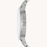 Emporio Armani Kappa Quartz White Dial Silver Steel Strap Watch For Men - AR80014 Buy Now By Emporio Armani