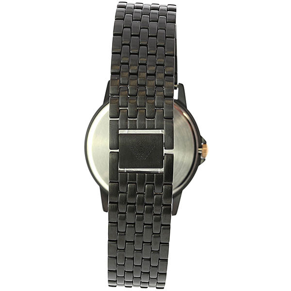 Emporio Armani Interchangeable Black Dial Black Steel Strap Watch For Men - AR80021 Buy Now By Emporio Armani