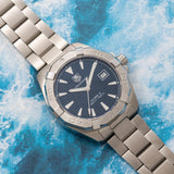 Tag Heuer Aquaracer Blue Dial Watch for Men - WAY2112.BA0928