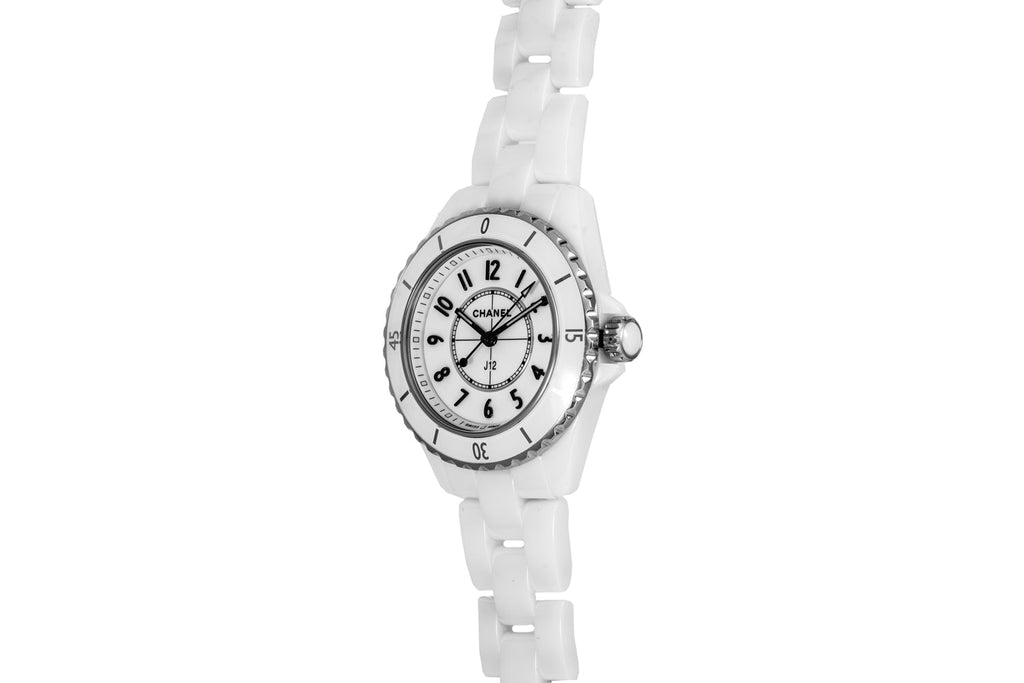 Chanel J12 Quartz White Dial White Steel Strap Watch for Women - J12 H5698 Buy Now By Chanel