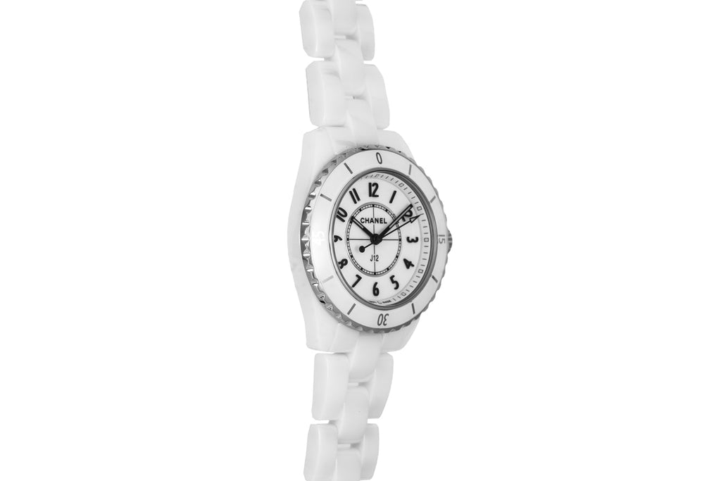 Chanel J12 Quartz White Dial White Steel Strap Watch for Women - J12 H5698 Buy Now By Chanel