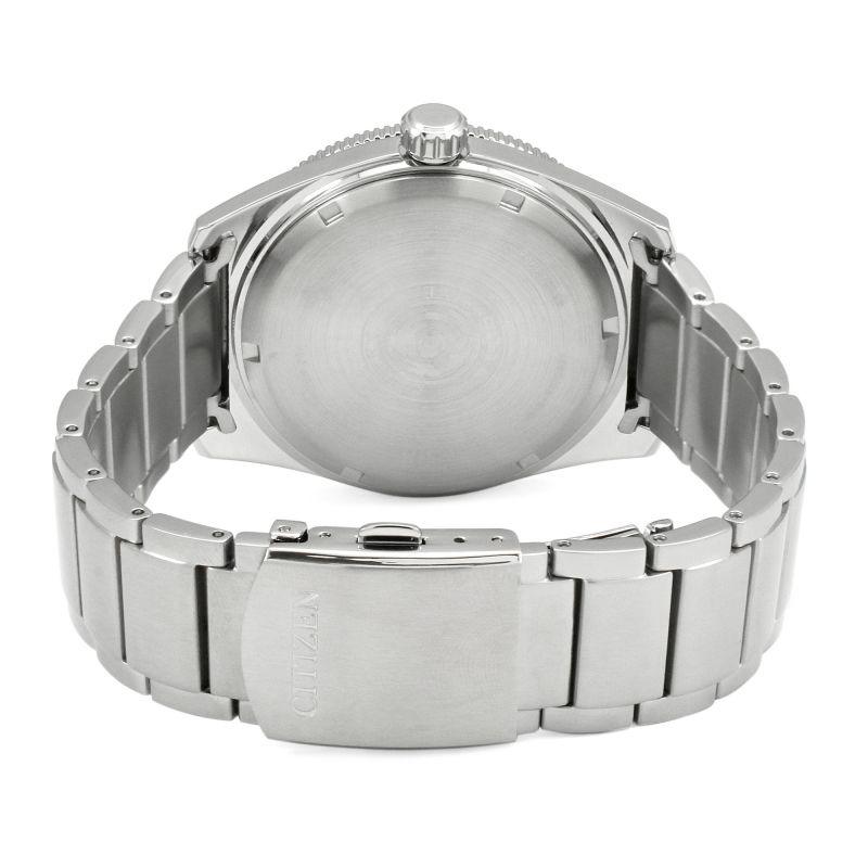 Citizen Eco Drive Vintage Green Dial Silver Steel Strap Watch For Men - AW1598-70X Buy Now By Citizen