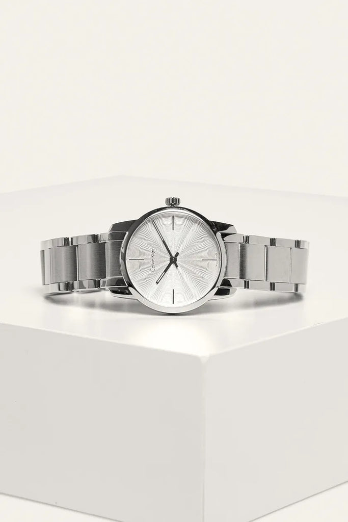 Calvin Klein City White Dial Silver Steel Strap Watch for Women - K2G23146 Buy Now By Calvin Klein