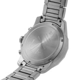 Armani Exchange Banks Chronograph Black Dial Silver Steel Strap Watch For Men - AX1720 Buy Now By Armani Exchange