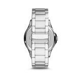 Armani Exchange Hampton Chronograph Blue Dial Silver Steel Strap Watch For Men - AX2132 Buy Now By Armani Exchange