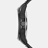 Armani Exchange Hampton Chronograph Black Dial Black Steel Strap Watch For Men - AX2189 Buy Now By Armani Exchange
