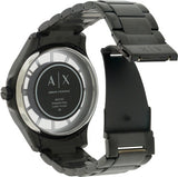 Armani Exchange Hampton Chronograph Black Dial Black Steel Strap Watch For Men - AX2192 Buy Now By Armani Exchange