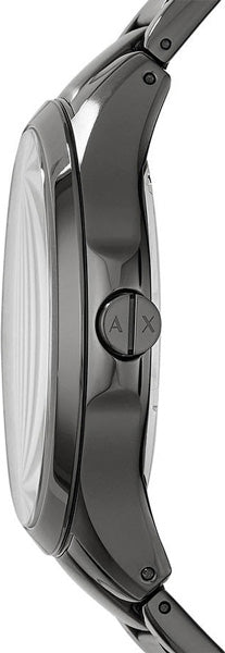 Armani Exchange Hampton Chronograph Grey Dial Grey Steel Strap Watch For Men - AX2194 Buy Now By Armani Exchange