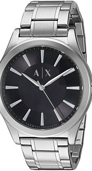 Armani Exchange Nico Analog Black Dial Silver Steel Strap Watch For Men - AX2320 Buy Now By Armani Exchange