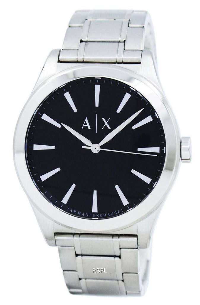 Armani Exchange Nico Analog Black Dial Silver Steel Strap Watch For Men - AX2320 Buy Now By Armani Exchange