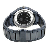 Armani Exchange Hampton Skeleton Grey Dial Blue Steel Strap Watch For Men - AX2401 Buy Now By Armani Exchange