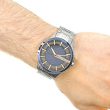 Armani Exchange Hampton Chronograph Grey Dial Silver Steel Strap Watch For Men - AX2405 Buy Now By Armani Exchange