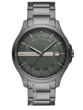 Armani Exchange Hampton Chronograph Grey Dial Grey Steel Strap Watch For Men - AX2135 Buy Now By Armani Exchange