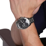Armani Exchange Drexler Chronograph Black Dial Silver Steel Strap Watch for Men - AX2600 Buy Now By Armani Exchange