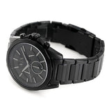 Armani Exchange Drexler Chronograph Black Dial Black Steel Strap Watch For Men - AX2601 Buy Now By Armani Exchange