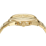 Armani Exchange Drexler Chronograph Gold Dial Gold Steel Strap Watch For Men - AX2602 Buy Now By Armani Exchange