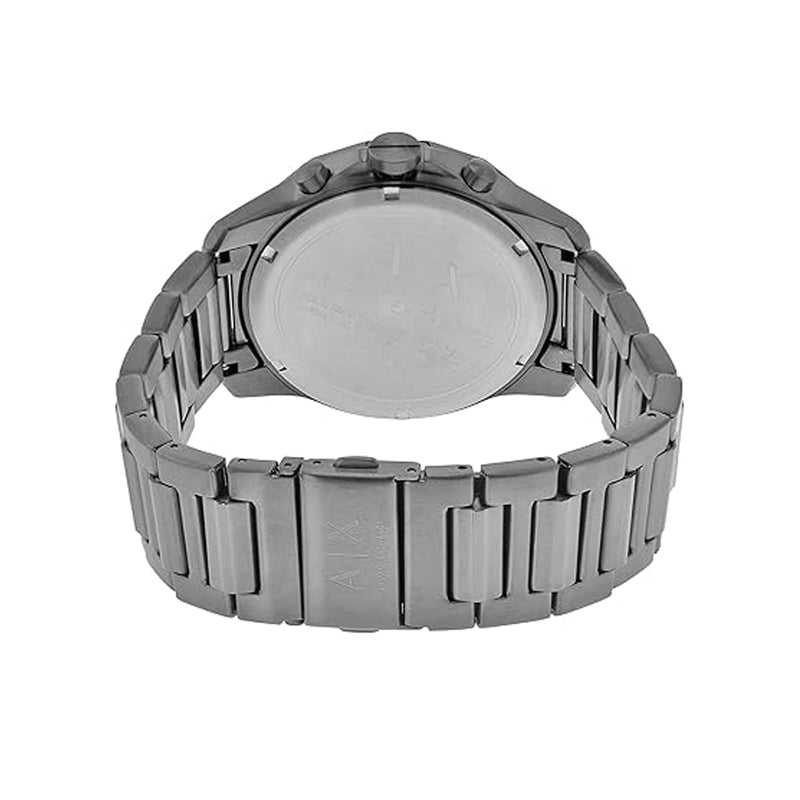 Armani Exchange Drexler Chronograph Grey Dial Grey Steel Strap Watch For Men - AX2603 Buy Now By Armani Exchange